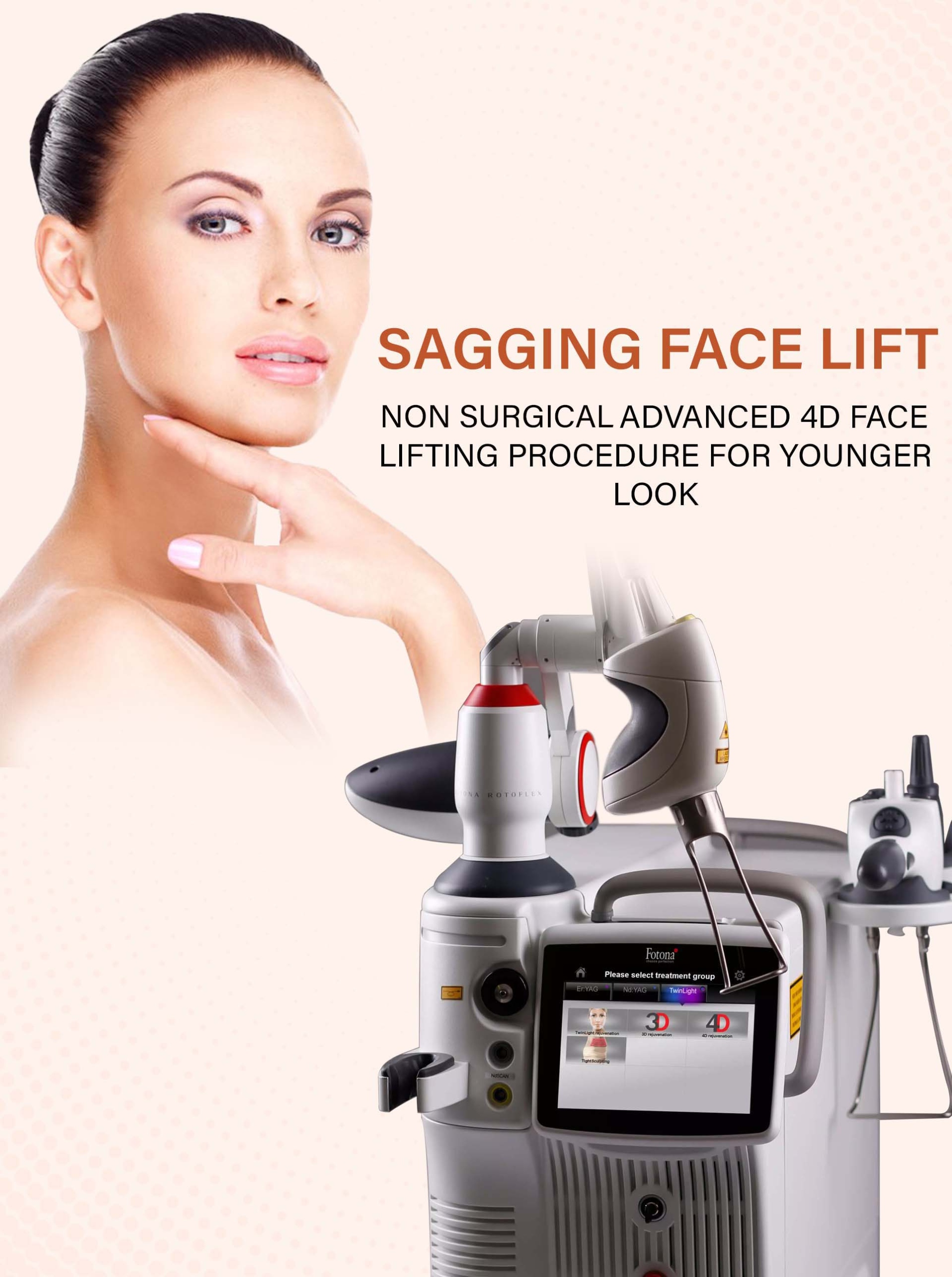 Sagging Face lift