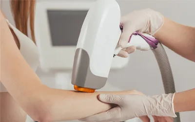 Full and half arms laser hair removal